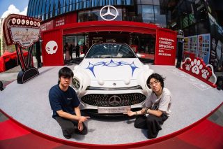 回到破格創作的未來:Mercedes-Benz聯乘Offgod:Tate之CLA協奏曲 回到破格創作的未來:Mercedes-Benz聯乘Offgod:Tate之CLA協奏曲