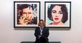 Johnny Depp再創作名人肖像畫，原來多年一直隱藏畫家身份？
